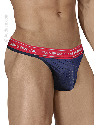 Clever Attitude Mesh Thongs