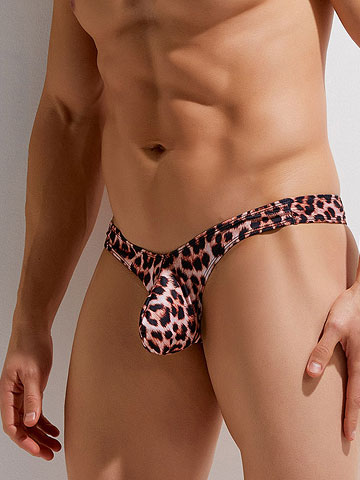 Gauvine Leopard Micro-touch Thong