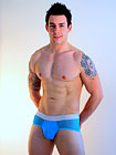 Mundo  Unico Brief Mesh-turq-