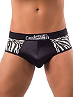Candyman Glitter Zebra Brief