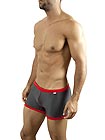 Vuthy Reversible Square Cut Gray/red