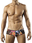 Pikante Groovy Mesh Brief