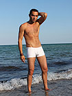 Modus Vivendi Sixties Pouch Swim Trunk