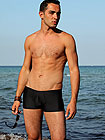 Modus Vivendi Sixties Pouch Swim Trunk