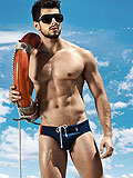 Clever Lines Swimsuit Brief