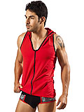 Clever Hoodie Tank Top