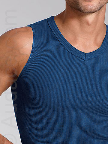 Jocko Mark Sleeveless V-neck Wiyh Raw Edge Armhole