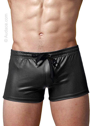 SXYFKR Latex Hot Shorts