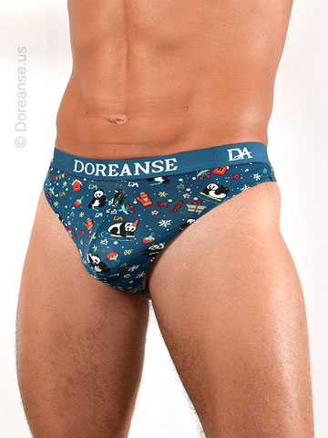 DOREANSE Christmas Panda Thong