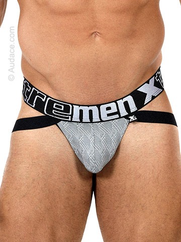 XTremen Microfiber Jacquard Jockstrap